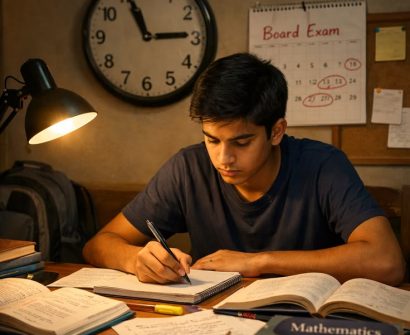 Boy Studying Photos & Images _ Environment & Lighting _ Study in a well _ Sharp mind